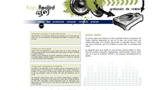 Desktop Screenshot of kopyrecord.com